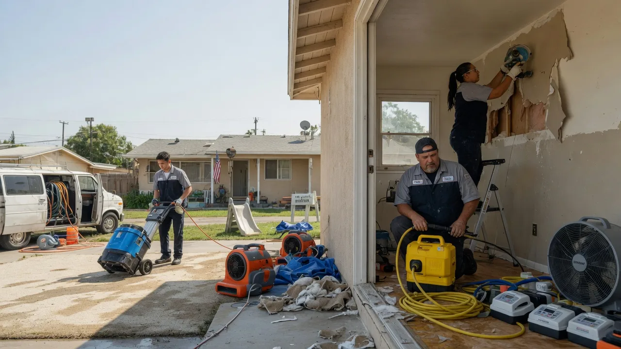 Water Damage Restoration in New England, ND near me